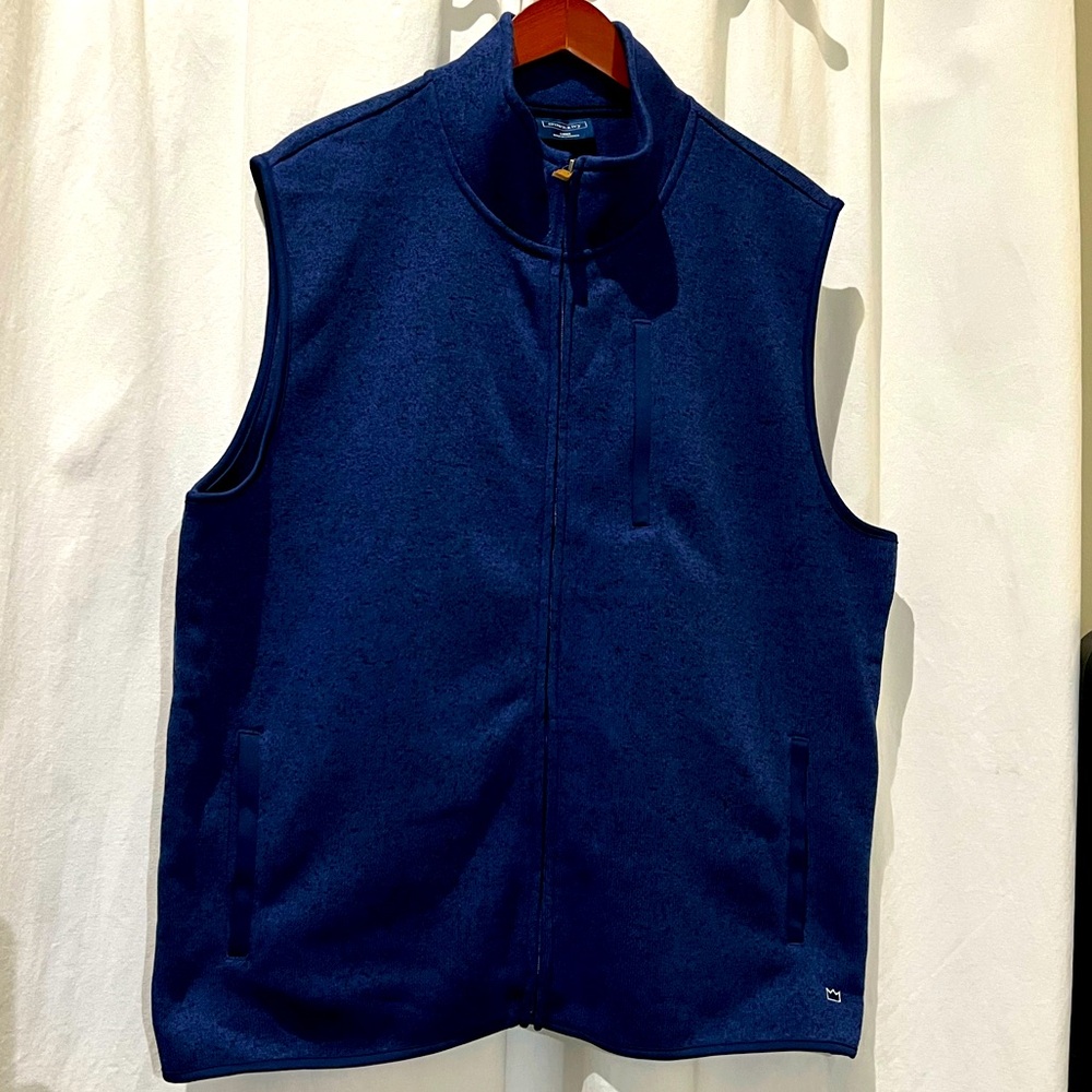 Royal Blue Zippered Vest